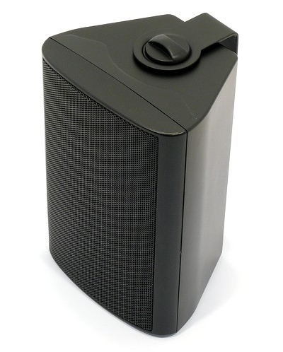 wb10_sw_88-500-00138_B2022_UhV Wandlautsprecher 8ohm + 100V tauglich 60W Schwarz mit Leistungsregler WB10