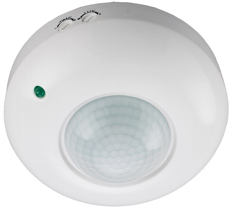 Beweguntsmelder-fuer-Decke-91-485-00280 Bewegungsmelder Aufputz Decke 230V 360° bis 1000W