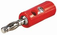 39-850-00391_bild6546757 4mm Bananenstecker Lamellenkontakt Rot