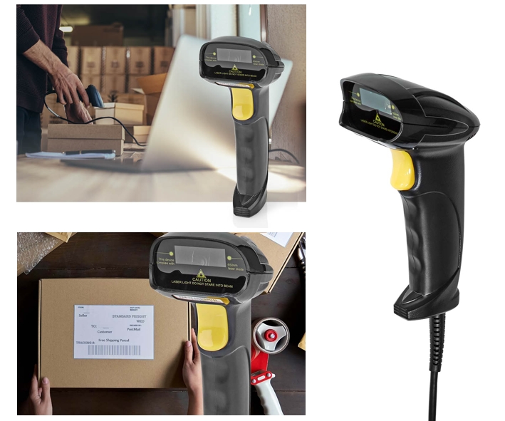 Barcode Scanner Handscanner USB Lasescanner