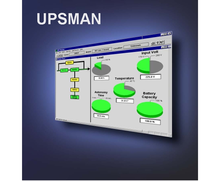 66-850-03254 USV Zubehör UPSMAN Master Software zu ROLINE USVs