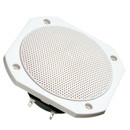 83-770-00250-frs10wp_ws 133mm Einbaulautsprecher 50W 4ohm IP65 für Bad Sauna Terrasse Garten Marine Outdoor Weiss