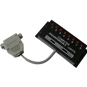 Modul PC 8Kanal Lauflicht mit Software M105 Modul PC 8Kanal Lauflicht mit Software M105