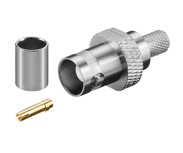BNC_Buchse_RG59_crimp_39-851-00080 BNC Kupplung Crimp zu RG59 bis 6,7mm