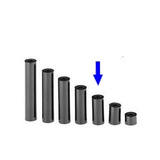 b4c863e3f51d886b4d14a1adc2ac07a2 Abstandshülse Kunststoff 15mm Bohrung 3,5mm AD 7mm --Schwarz--