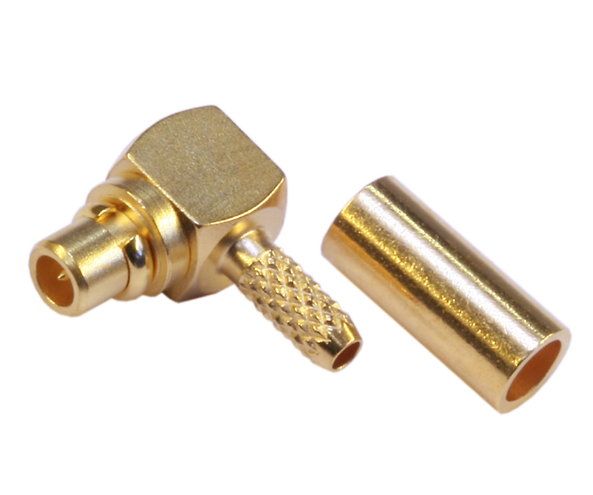 MMCX-Stecker-gewinkelt-39-874-00810 MMCX Stecker 90grad gewinkelt für RG174 RG188 RG188A RG316 Koaxkabel