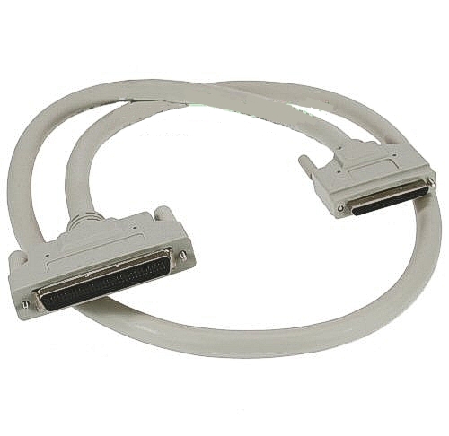 SCSI Kabel 68pol Sub-D Stecker HalfPitch auf 68pol Champ-Stecker VHD LVD