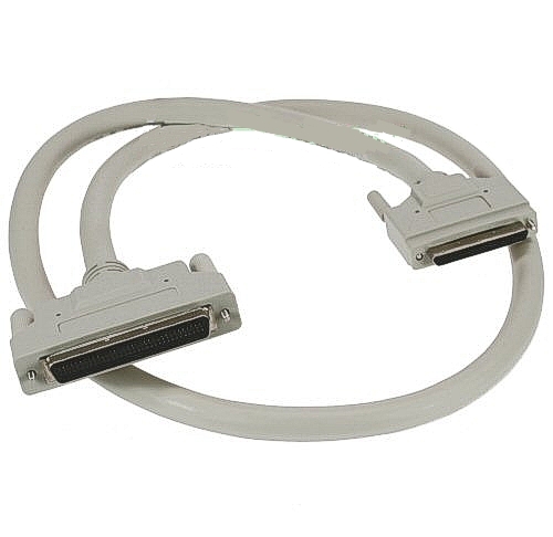 53-682-00162_SCSI-3_Kabel SCSI Kabel 68pol Sub-D Stecker HalfPitch auf 68pol Champ-Stecker VHD LVD