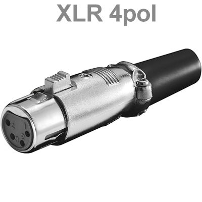 e061eb036665b75be166d3f8d589375a 4pol XLR Kupplung Buchse