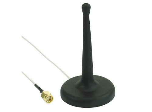 WLAN Antenne 2,4GHz mit SMA-REV-Stecker Universalantenne