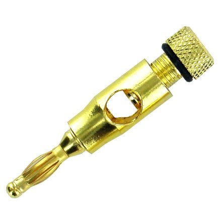 39-850-00001-Lamellenstecker-Black-02 4mm Bananenstecker vergoldet mit schwarzem Ring