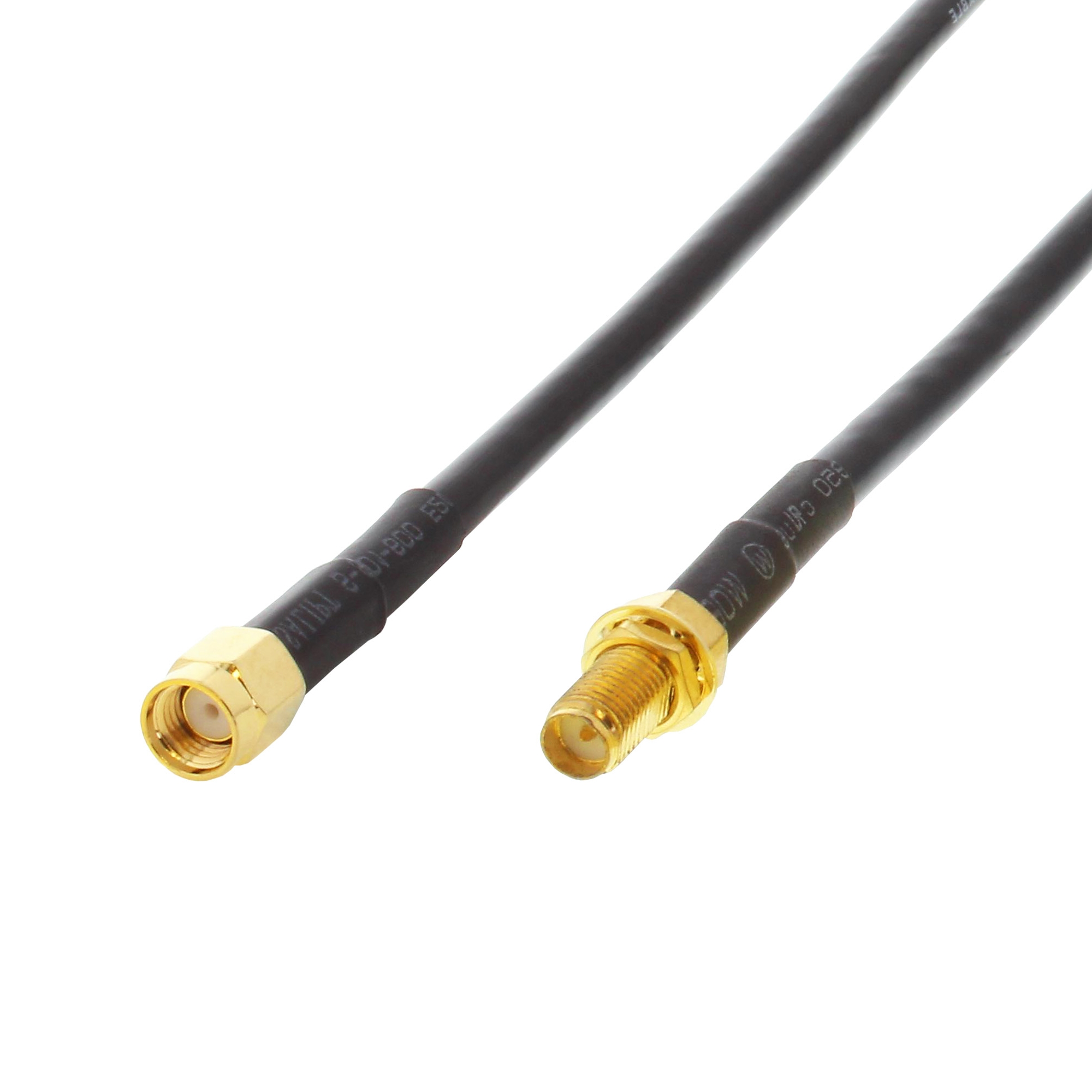 10m SMA Kabel SMA-REV-Stecker auf SMA-REV-Kupplung WLAN