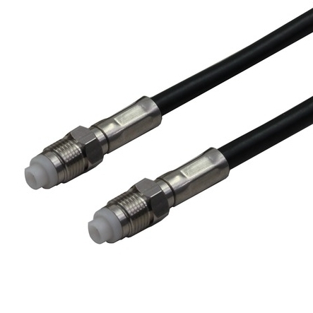 41-153-00590-fme-Kabel-sap-Kabel 0,5m FME Kabel 50ohm RG58 Koaxkabel Antennenkabel