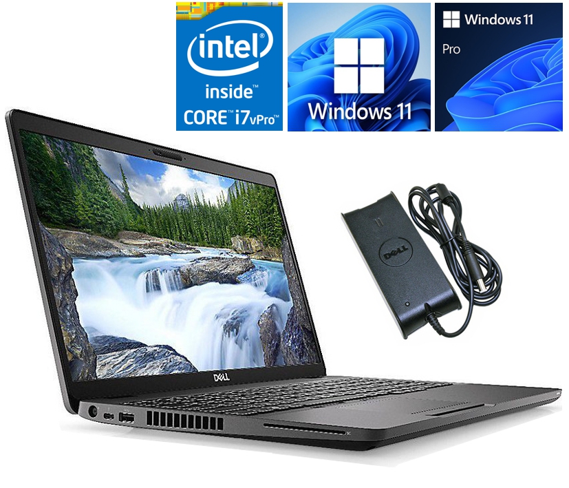 Dell LE5500 Notebook 15,6" Intel i7-G86 mit 16GB 512GB SSD Webcam USB-C WiFi Bluetooth Win-11Pro