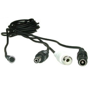 88-799-00230-Mini-Mikro-mit-Stecker-2013-A Mini Mikrofon Deckenmikrofon Einbaumikrofon mit 2m Kabel und Stecker Electretmikrofon Kameramikrofon