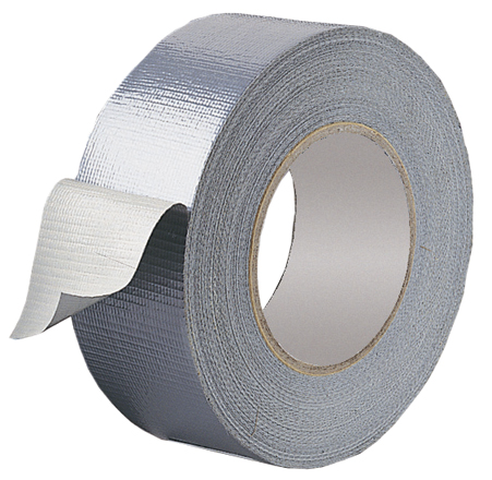 50m Klebeband Silber Gewebeklebeband Panzertape Breite 50mm