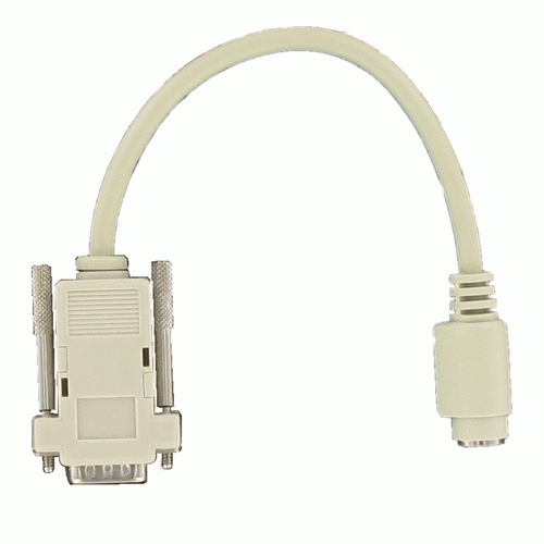 PS2 Adapter 6pol MiniDIN Buchse auf 9pol Sub-D Stecker