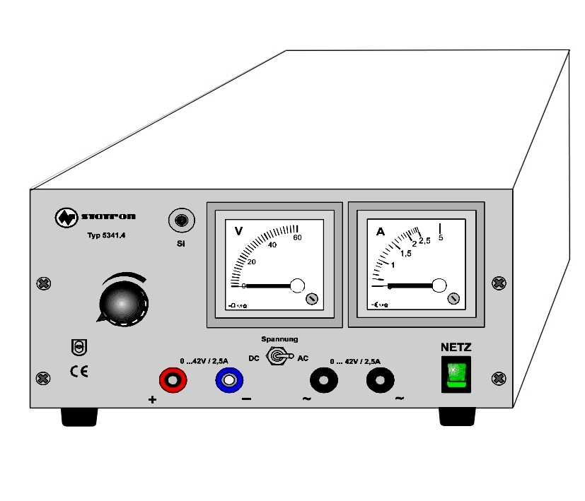 ACDC Labornetzgerät 0-42V 2,5A 200W ACDC-Netzgerät