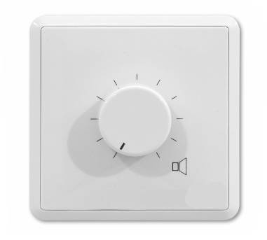 469112d5320812c4553838e86e4f8d17 ELA 100V Lautstärkeregler UP 45/65W Weiss