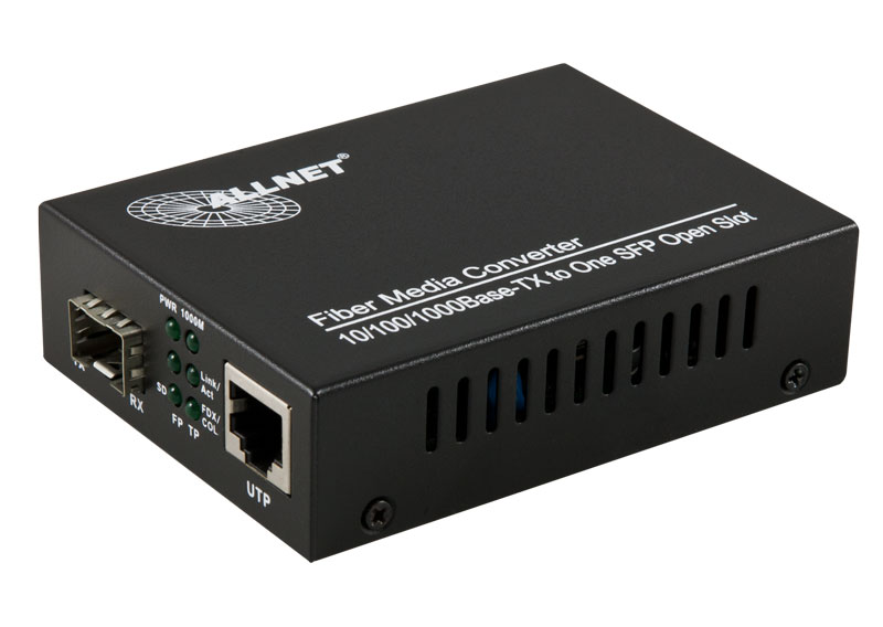 66-840-08050 LWL Konverter SFP-Slot auf Kupfer RJ45 bis 1000MBit LAN