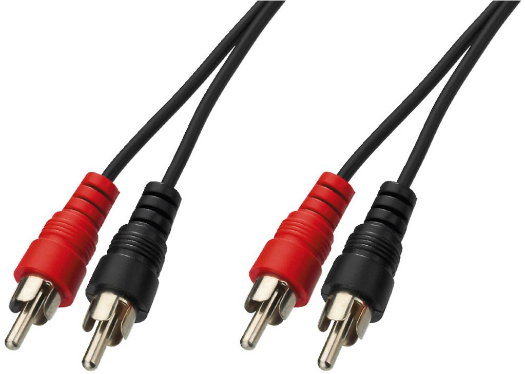 42-685-00045_42-685-00370_41-150-00190 5m Cinchkabel Standard Stereo-Cinchkabel RCA