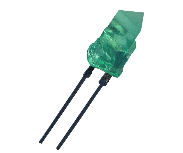 LED-Dreieckig-gruen-15-783-00800 Symbol LED dreieckig 4x4x4mm Grün diffus