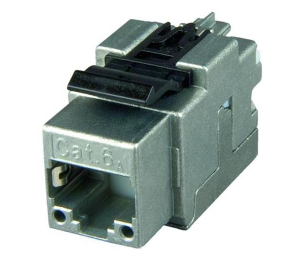 RJ45-Buchse-RJ45-Kupplung-fuer-LAN-Kabel-39-875-00126 RJ45 Kupplung Cat6 Keystone Patchkupplung für Cat Kabel oder Panelmontage