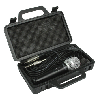 4f45b53bf5264b1ecdda3cb34861d4a2 Mikrofon Handmikrofon mit Koffer XLR-Klinke Metallausführung