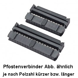 Pfostenverbinder 26polig