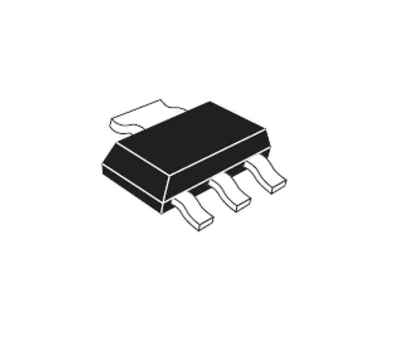 SMD Triac bis 1A 600V Ig 3-5mA SOT223 T134W ersetzt ua. Z9M Z3M Z0103MN