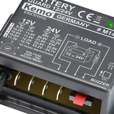 Modul 12V 24V Tiefentladeschutz bis 20/40A Batteriewächter