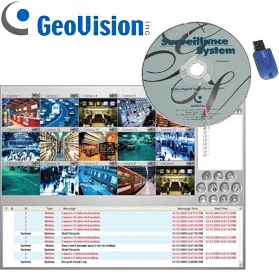 Zusatzsoftware Geovision Center V2 Pro Software