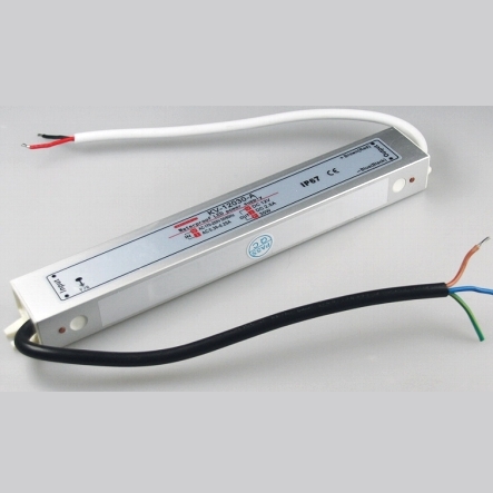 12V Netzteil 12V 30W 2,5A IP67 flacher LED Trafo 230V Einbaunetzteil