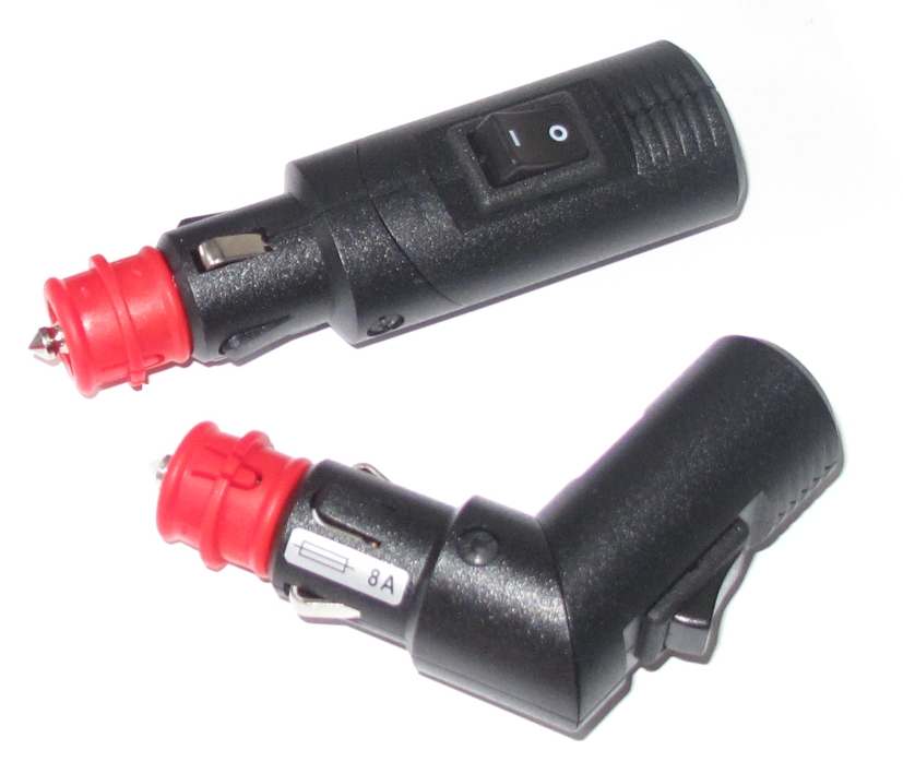 KFZ_Stecker_mit_Schalter_winkelbar_39-923-00006_Bild2021_03 Zigarettenanzünder 21mm KFZ Stecker winkelbar mit Schalter und 8A Sicherung