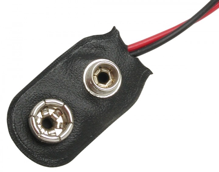 33-475-00057-9volt-clip-GHP-BIG-2012 9V Clip gerade mit Kabellitze Rot-Schwarz