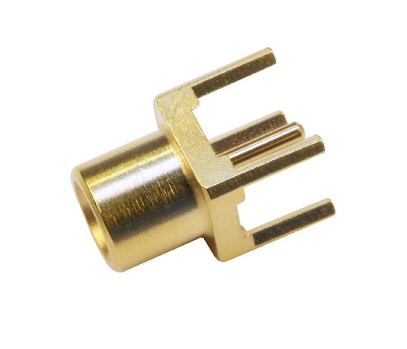 39-874-00740_MCX_Platinenbuchse MCX Buchse für die Leiterplatte gerade 50-Ohm bis 6Ghz