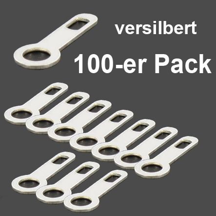 Lötöse M3 versilbert 100-er Pack