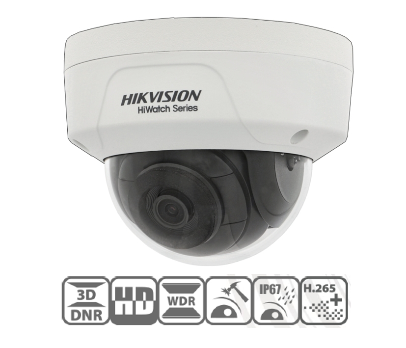 4MP Dome LAN IP Kamera 4MP PoE IK10 ALU IP67 D140MH Outdoor