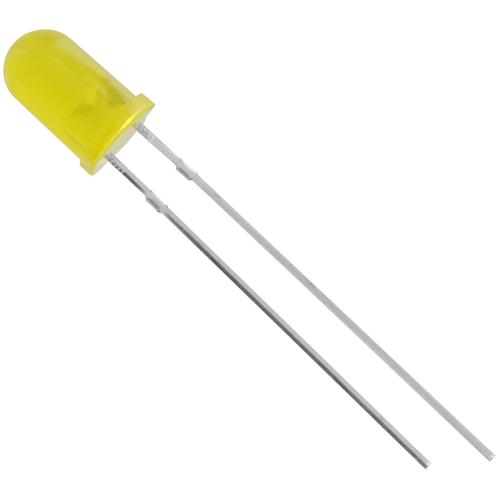 5mm LED Gelb Standard 20mA 2,4V diffus Gelb