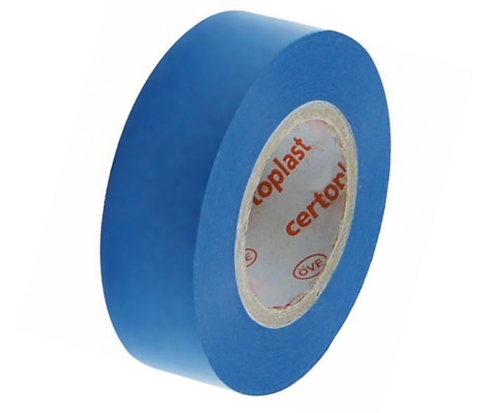 10m Elektroisolierband je Rolle in BLAU Breite 15mm