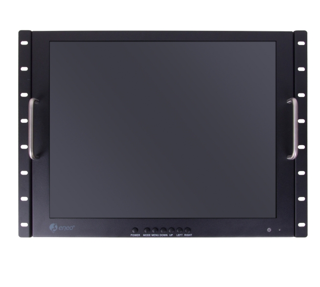 79-226-01065_19zoll_Rackmonitor Hybrid Monitor 480mm (19zoll) Bildschirm VGA HDMI + BNC Video Eingang 19zoll Rack tauglich