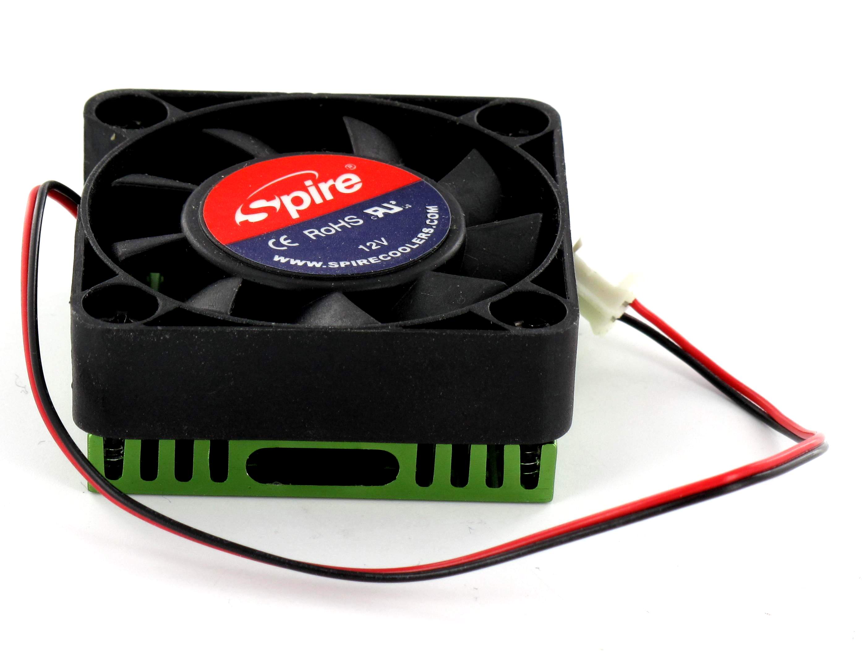 56-902-01385_ok_02 12V Lüfter 40x40mm für Grafikkarten CPU usw mit Kühlkörper