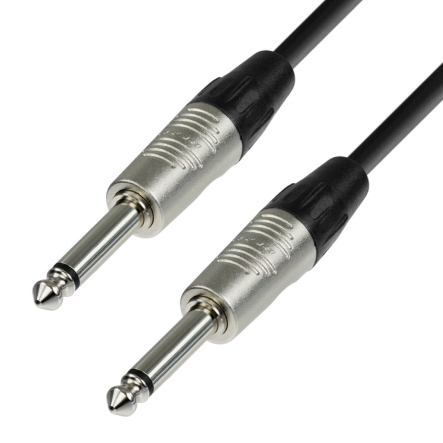 42-685-00888-K4-smal 1m Klinkenkabel 6,3mm Klinke Stecker Stecker NF-Kabel