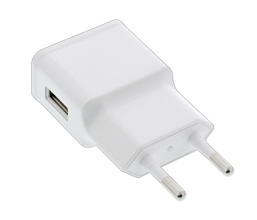 USB Netzteil USB Ladegerät 5V 1,2A Weiss