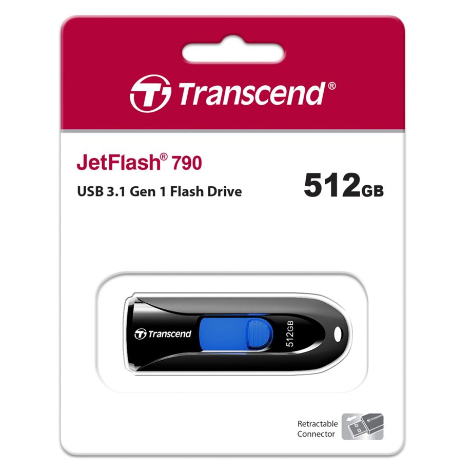 55-400-18425 512GB USB Speicher USB3 Transcend JetFlash 790  USB3.0