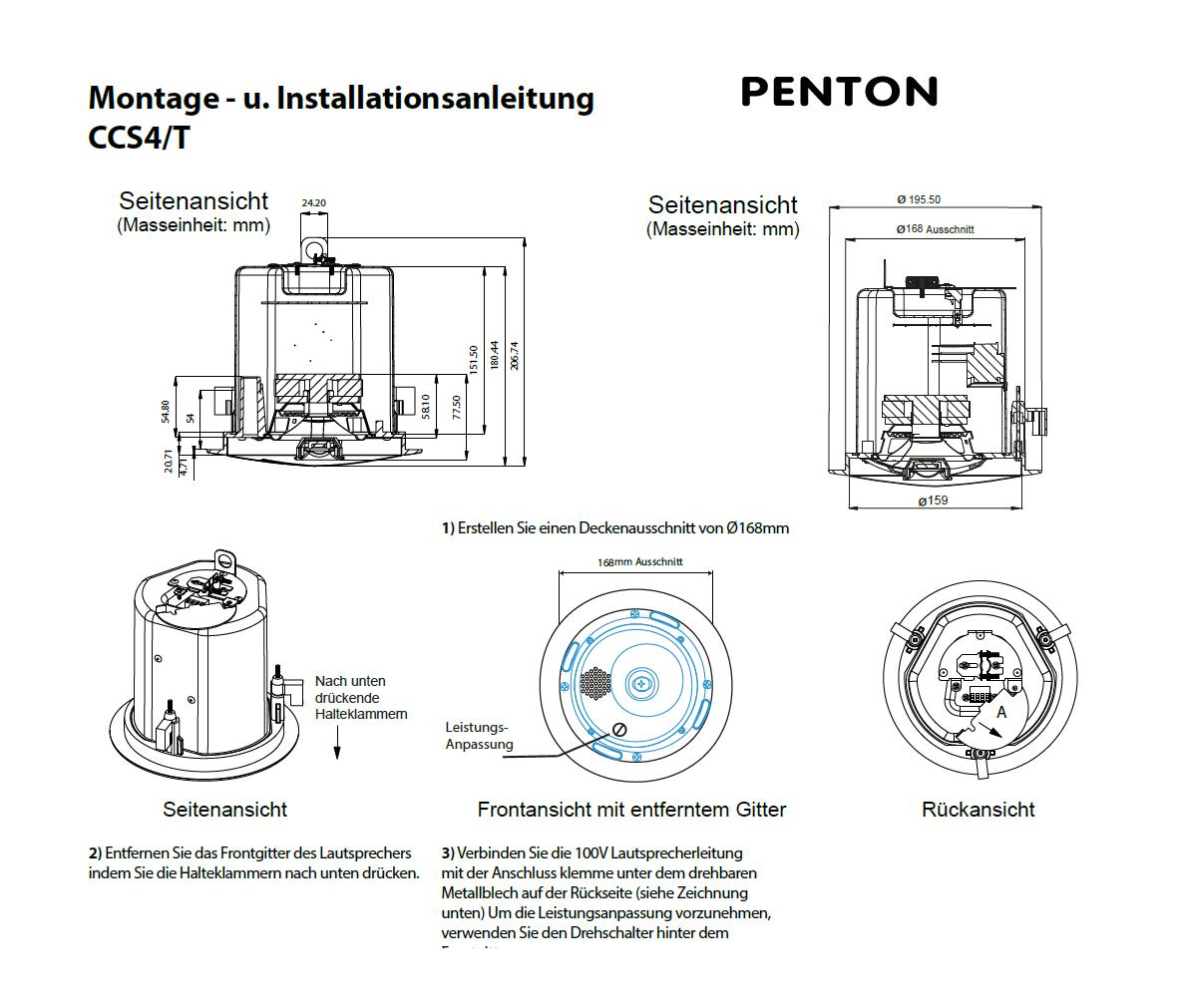 88-500-00072_Penton_CSS4-T_2wege_100V_Lautsprecher_B3