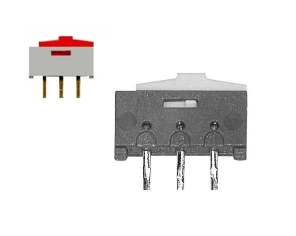 1pol DIP Schalter Mini Schiebeschalter 1xWechsler Abm 10x2,3mm RM2,54