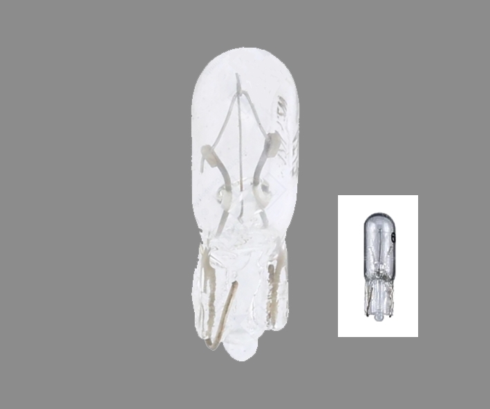 32-748-002xx_W2x46d_Glassockel Glühlampe Glassockellampe 12V T5 = W2x4,6d 100mA 1W