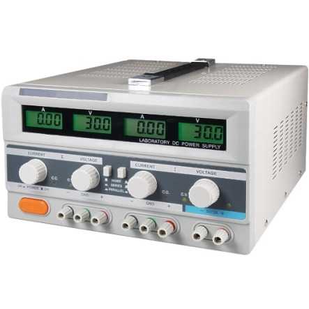 93-807-00102-Labornetzteil-Doppelnetzteil-2x0-30V-B3 Doppelnetzteil 2x 0-30V 2x 0-3A