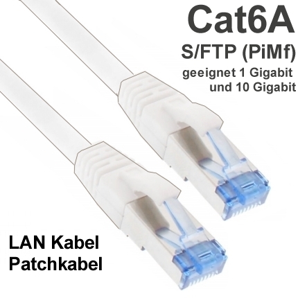 CAT6A-LAN-Kabel-10GB-Patchkabel-F-STP Cat6A LAN Kabel